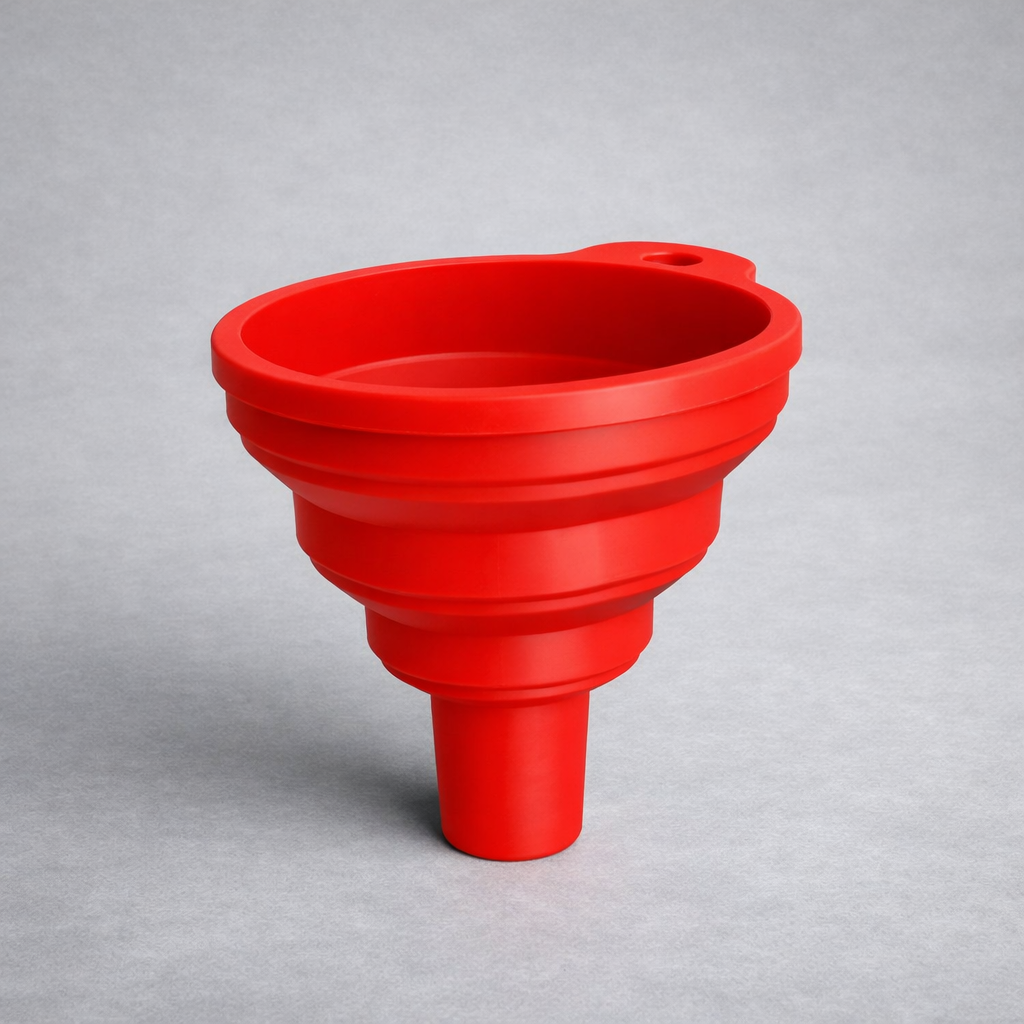 משפך סיליקון מתקפל