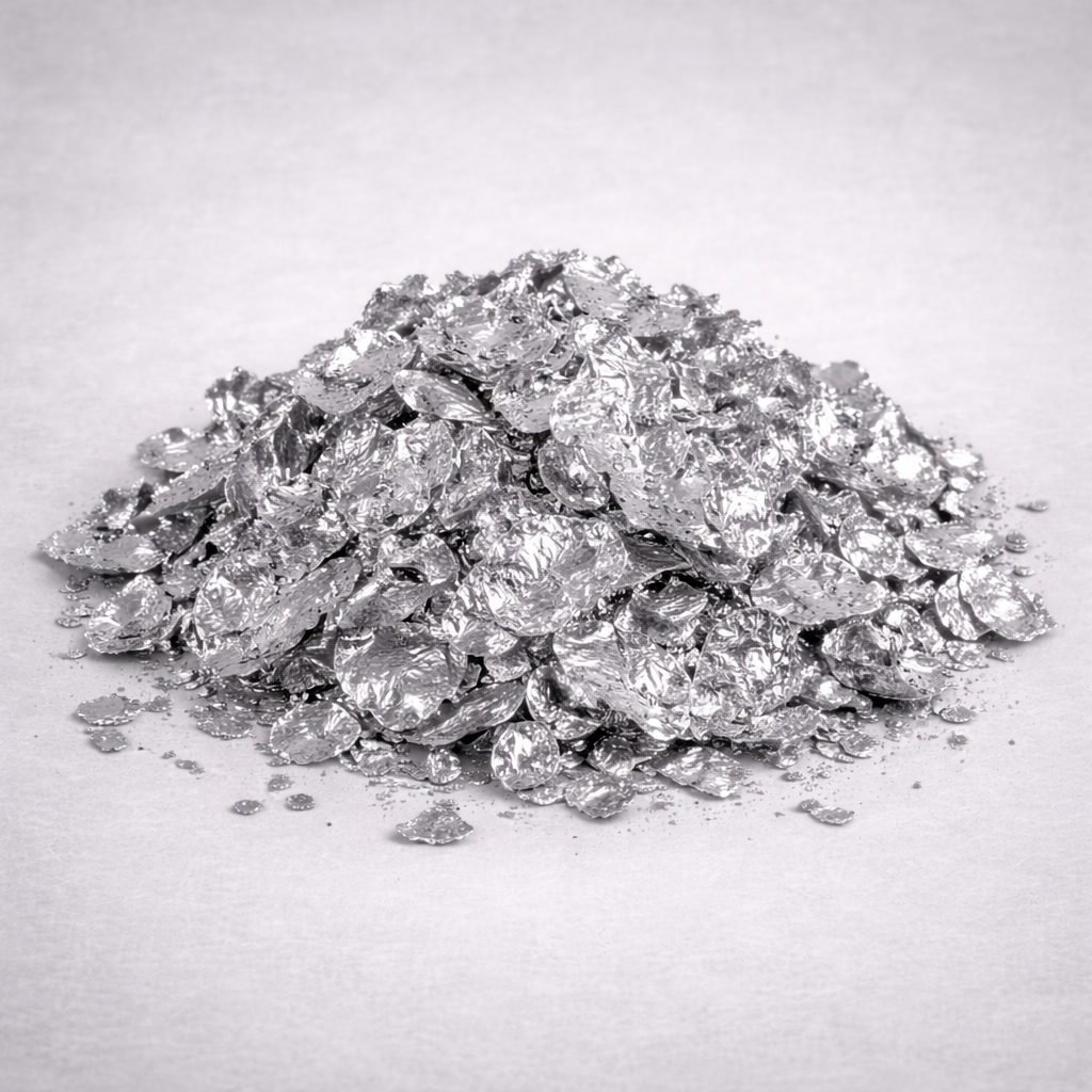 פתיתים דקים לעיצוב כלי בטון - כסף