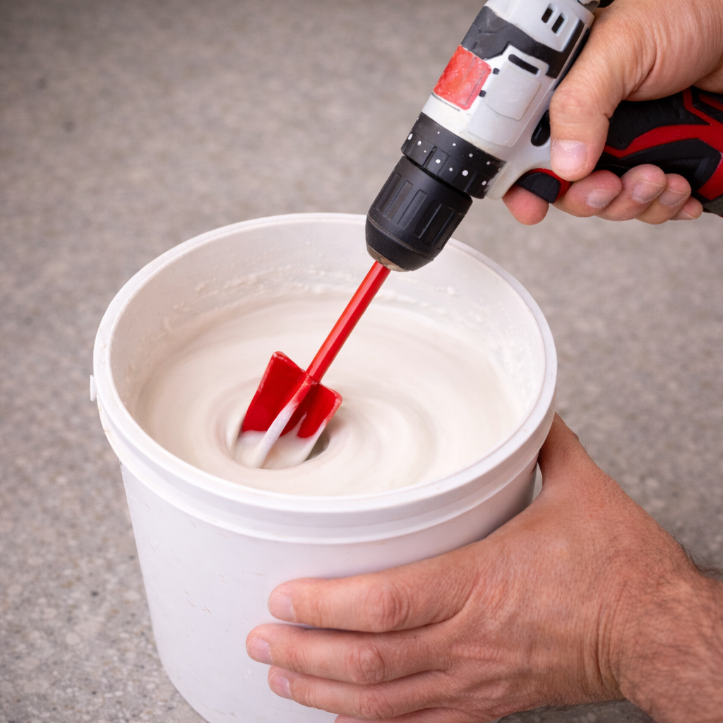 מערבל בטון קטן למברגה