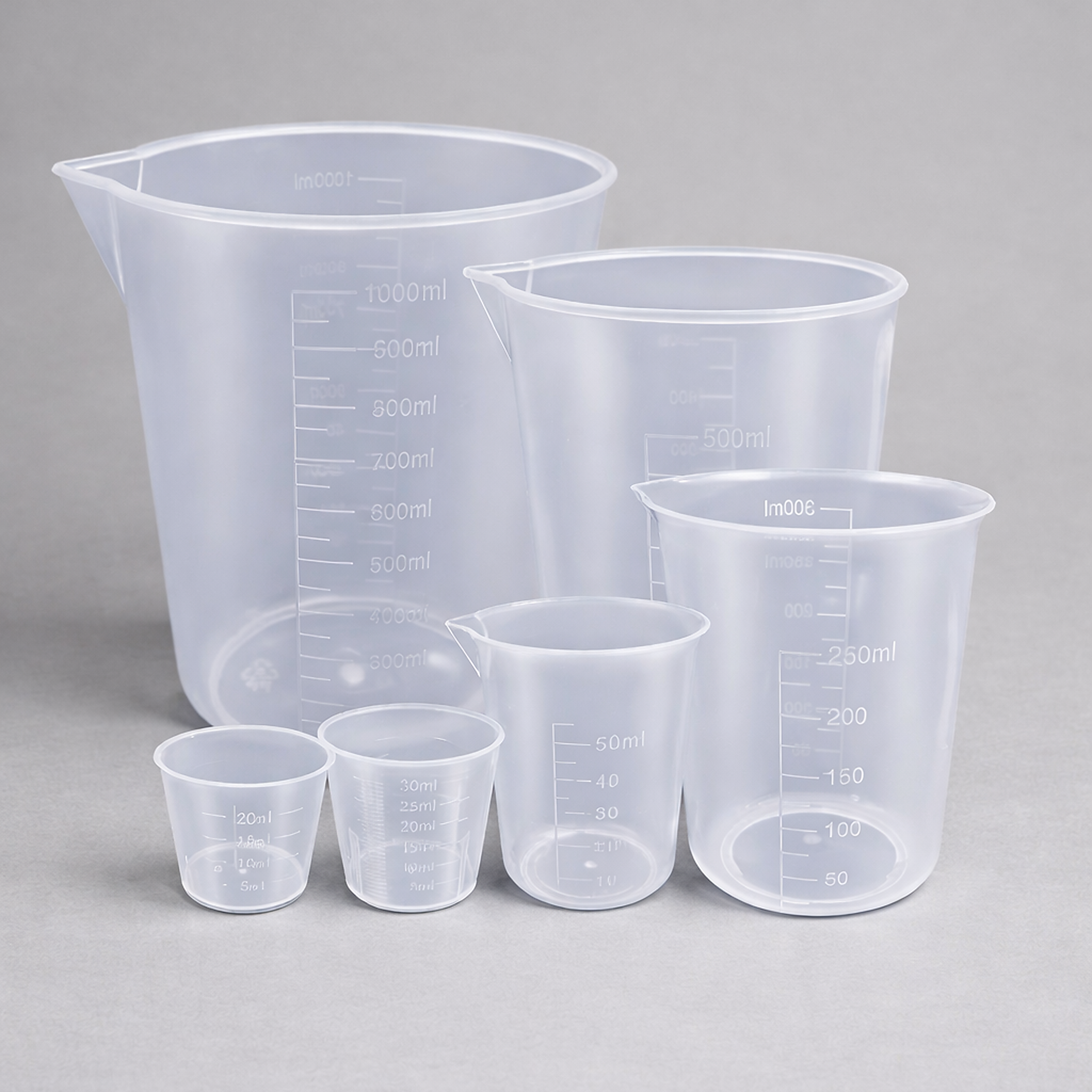 סט כוסות מדידה  - מארז 6 גדלים